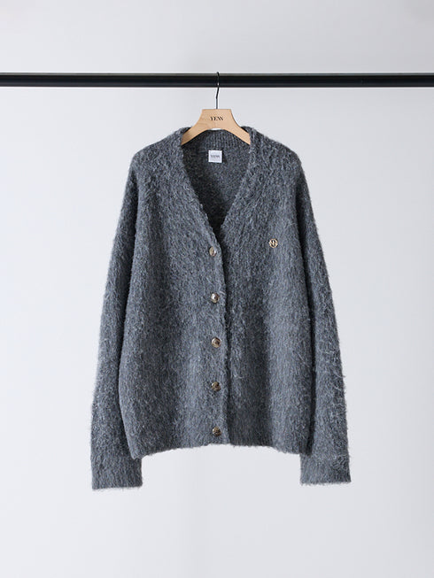 【 予約:11月中旬 】ALPACA MIX CARDIGAN /Y254-91122